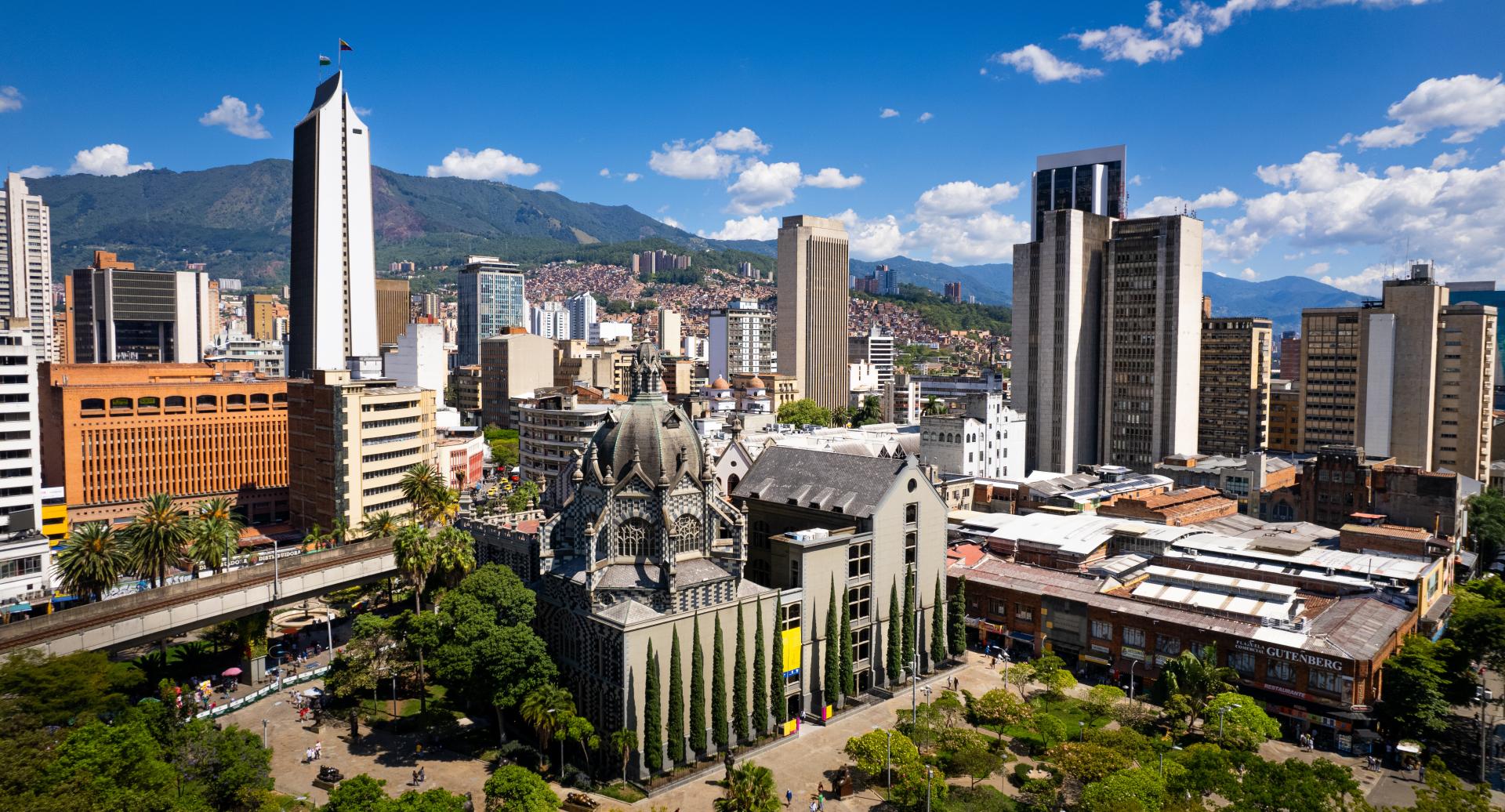 Fotografía urbana de Medellín